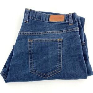 Dearborn Jeans Mens 40x30 Medium Wash Blue Denim USA Made Chicago Straight Leg